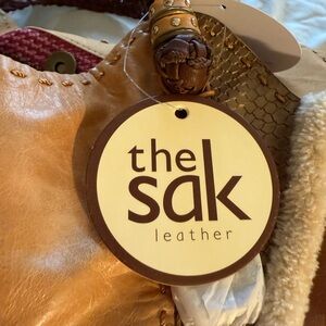 The Sak Leather Tan Handbag